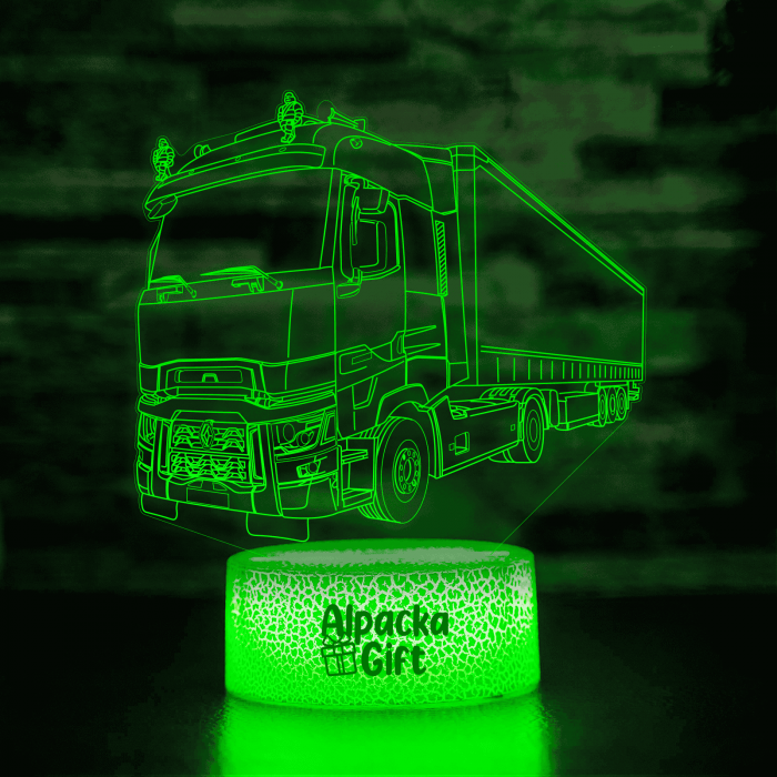 Lampă 3D Renault - Camion [5]