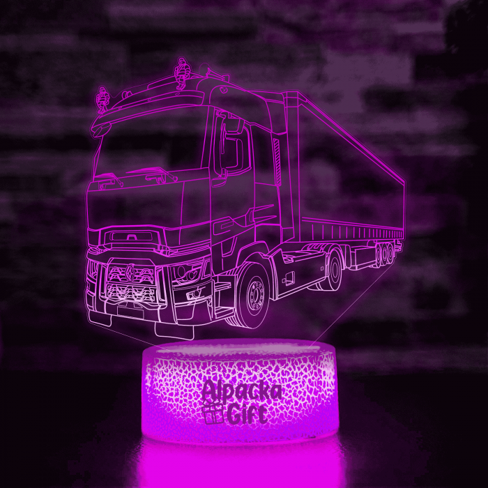 Lampă 3D Renault - Camion [3]