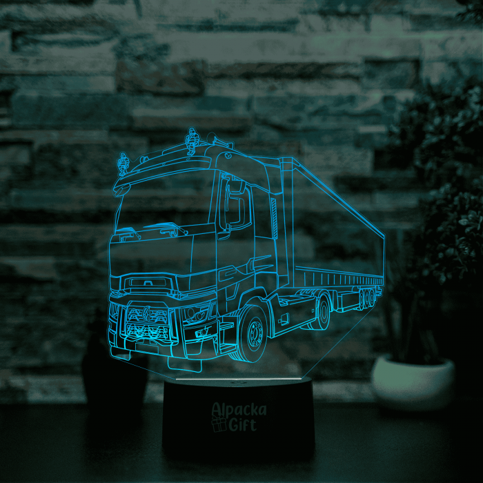Lampă 3D Renault - Camion [2]