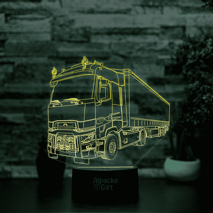 Lampă 3D Renault - Camion [3]