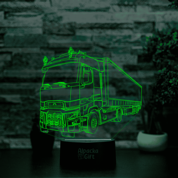 Lampă 3D Renault - Camion [5]