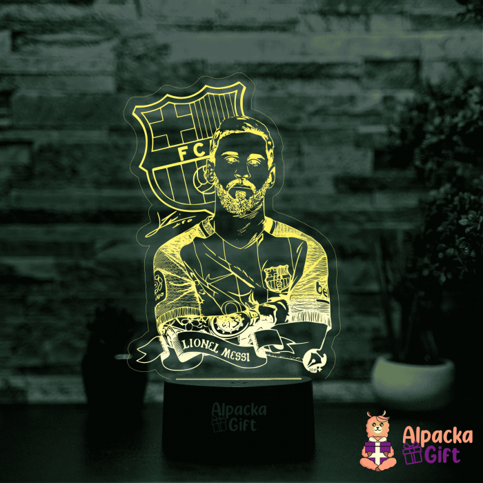 Lampa 3D - Lionel Messi [4]