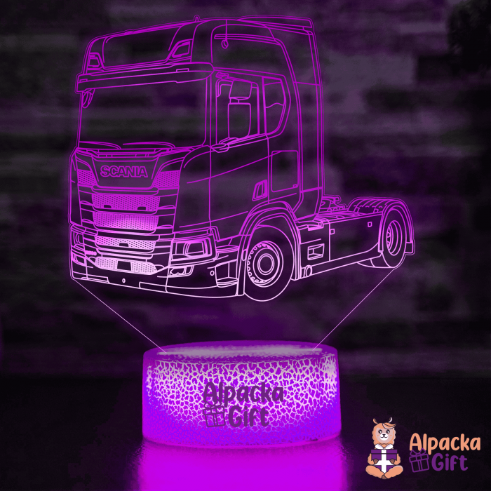 Lampă 3D - Cap Tractor [3]