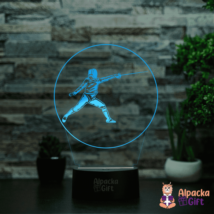 Lampă 3D - Scrimă [5]