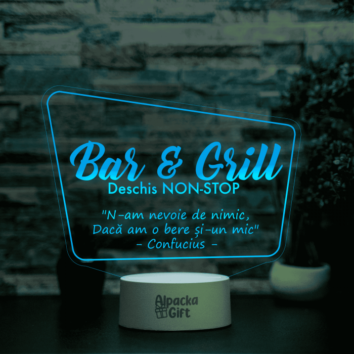 Lampă 3D - Panou Publicitar [3]