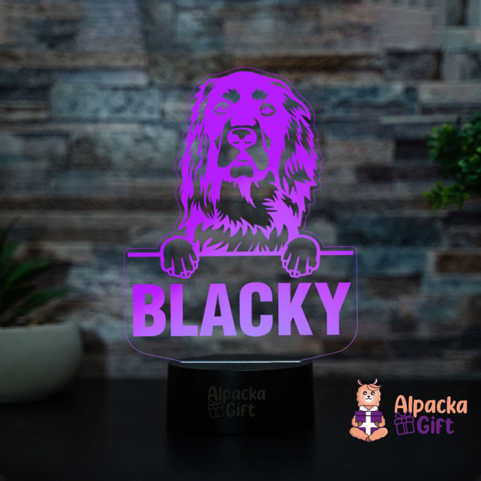 Lampă 3D - Setter (Gordon) [2]