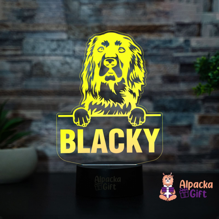 Lampă 3D - Setter (Gordon) [3]