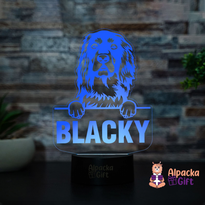 Lampă 3D - Setter (Gordon) [4]