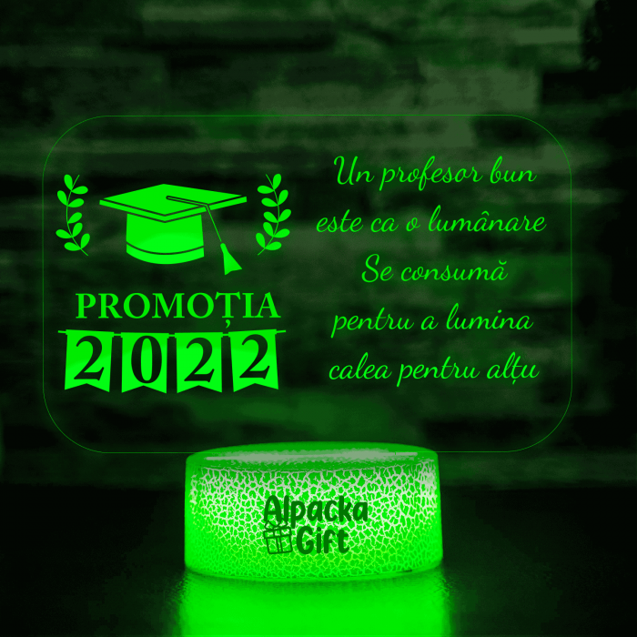 Lampa 3D Sfarsit An Scolar 3 [5]