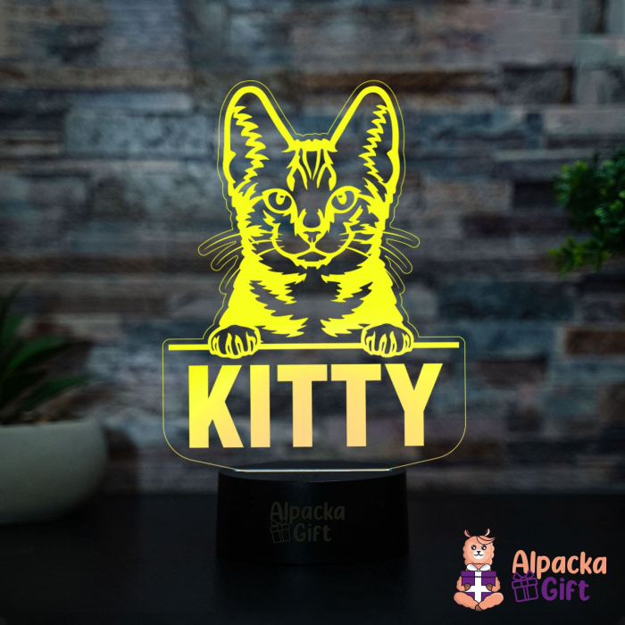 Lampă 3D Shorthair American [4]