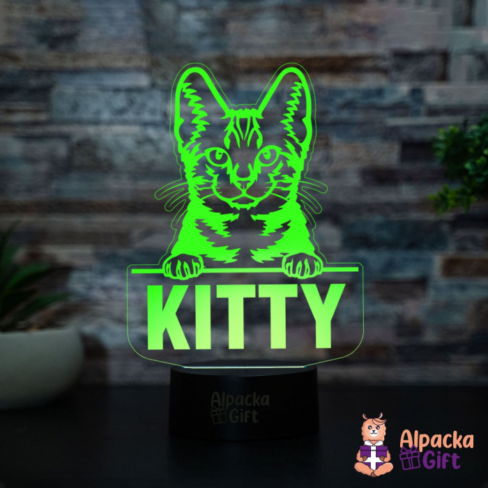 Lampă 3D Shorthair American [3]