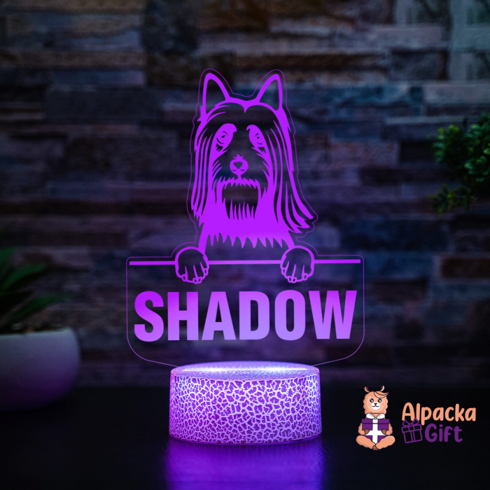 Lampă 3D Silky Terrier [4]