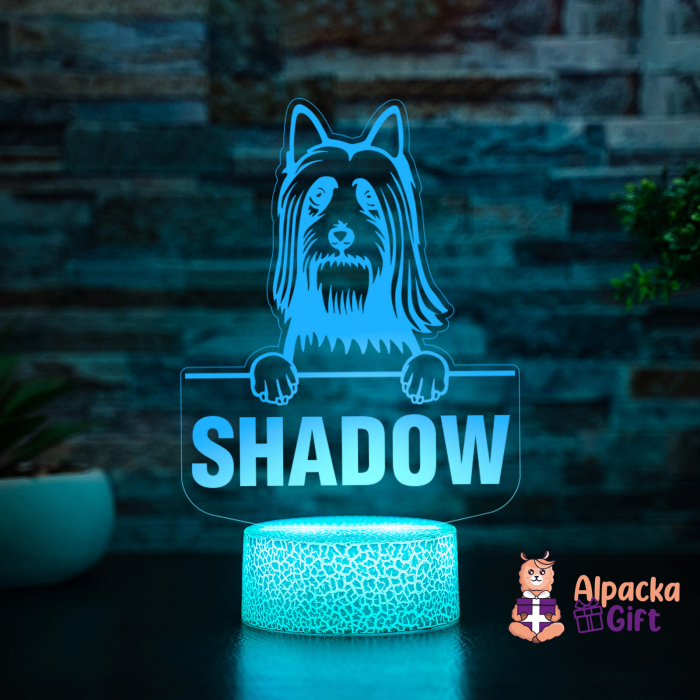 Lampă 3D Silky Terrier [5]