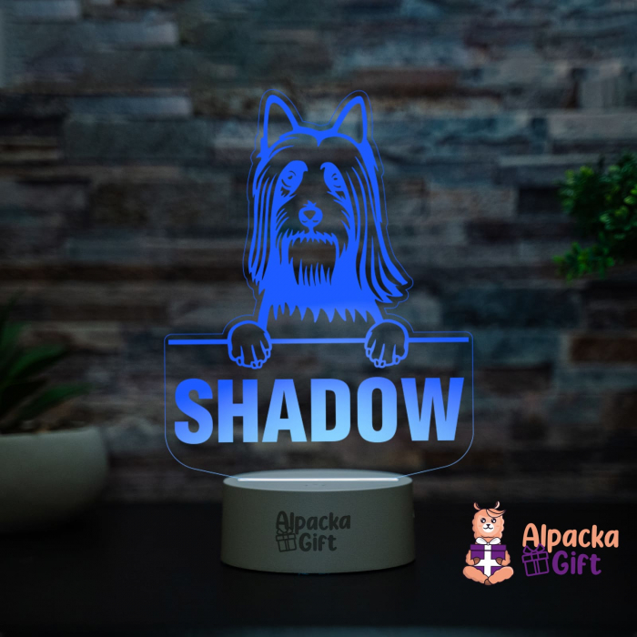 Lampă 3D Silky Terrier [3]