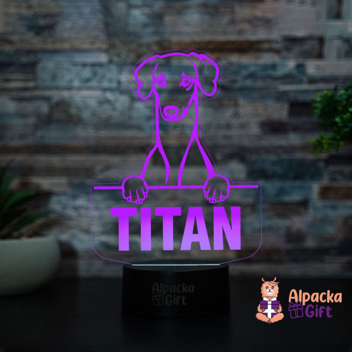 Lampă 3D Sloughi [2]