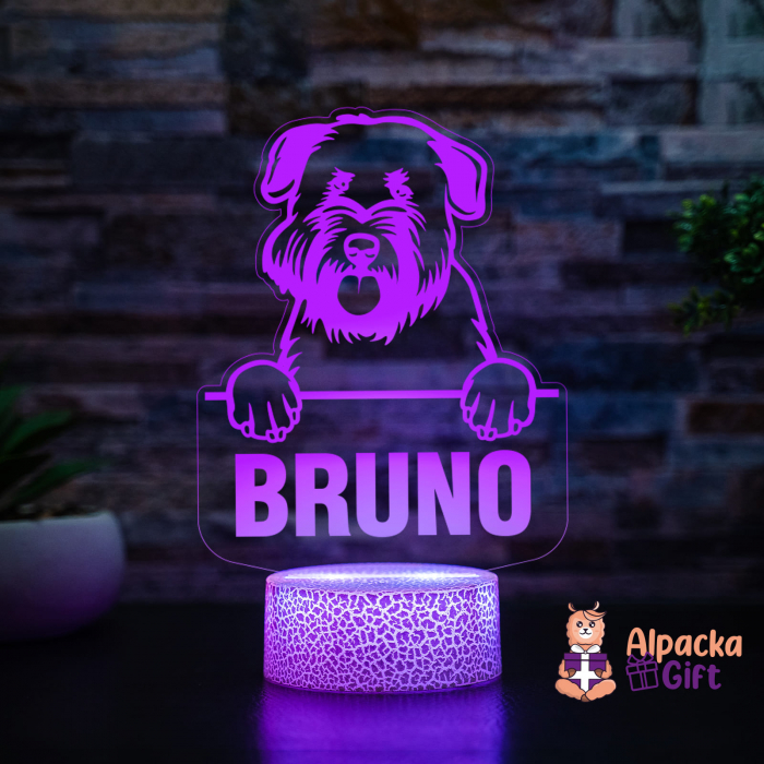 Lampa 3D Soft Coated Wheaten Terriers [3]