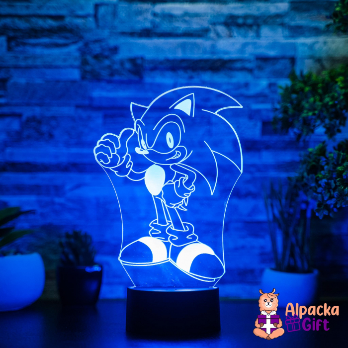 Lampă 3D Sonic [4]