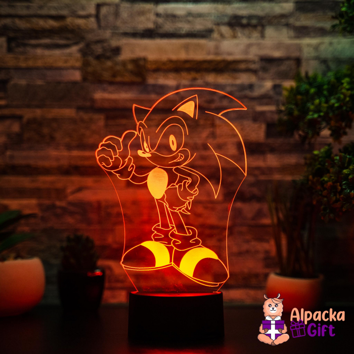 Lampă 3D Sonic [2]