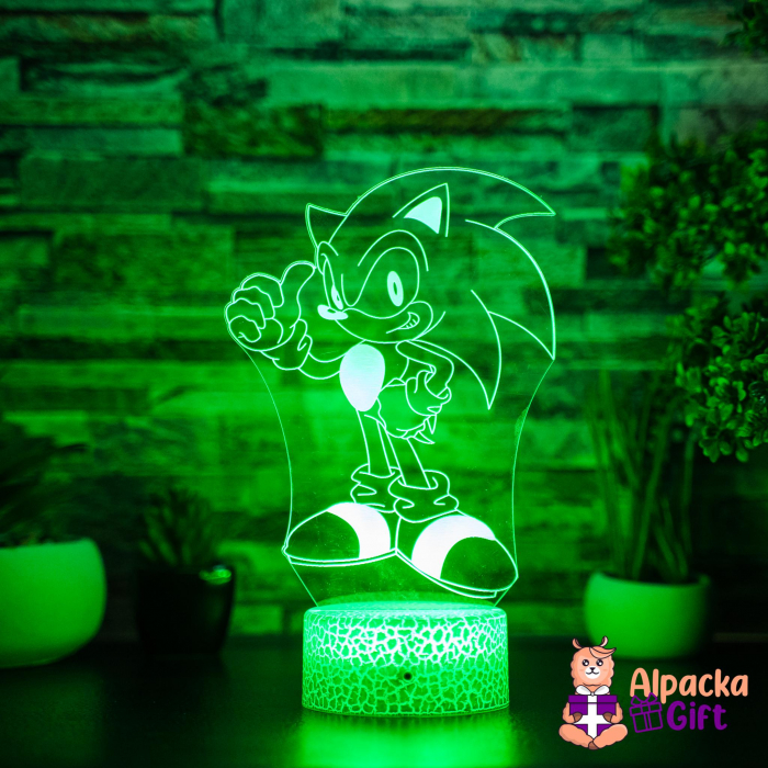 Lampă 3D Sonic [2]