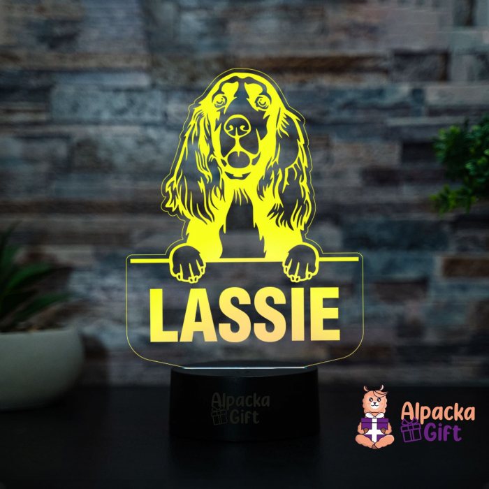 Lampă 3D - Spaniels (Field) [3]