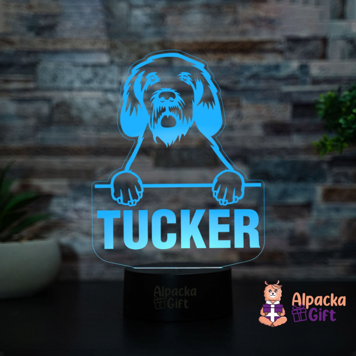 Lampă 3D - Spinoni Italiani [2]