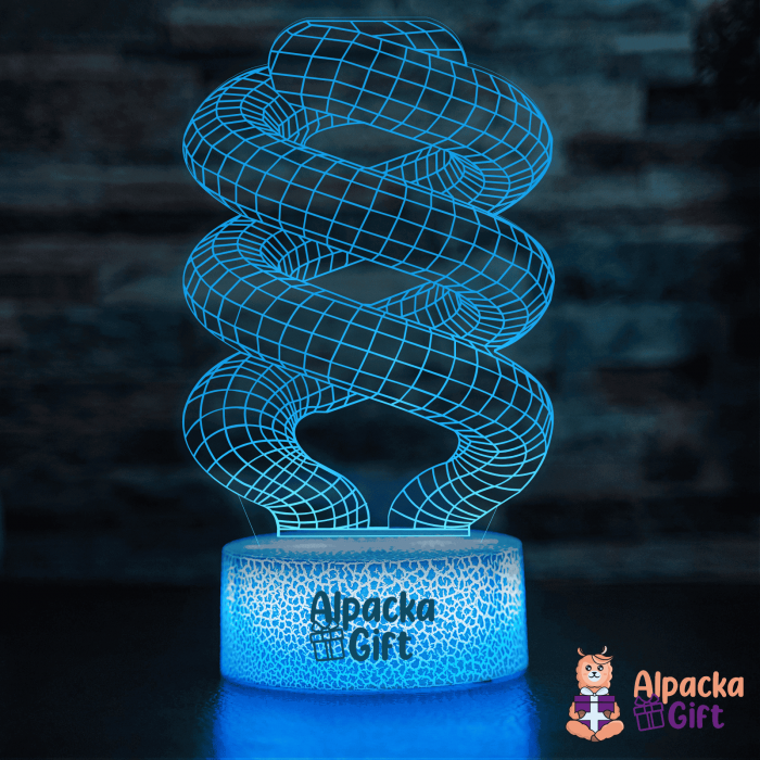 Lampă 3D - Spirală [5]