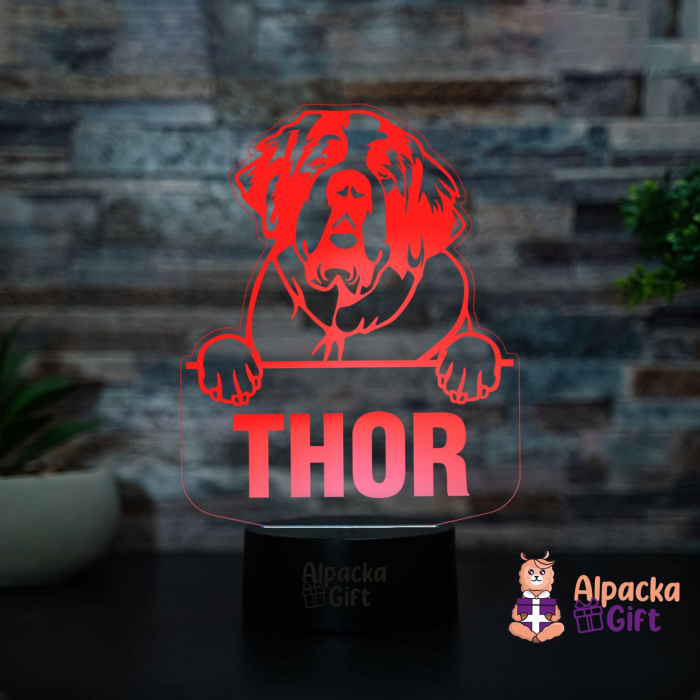 Lampă 3D - St Bernard [4]