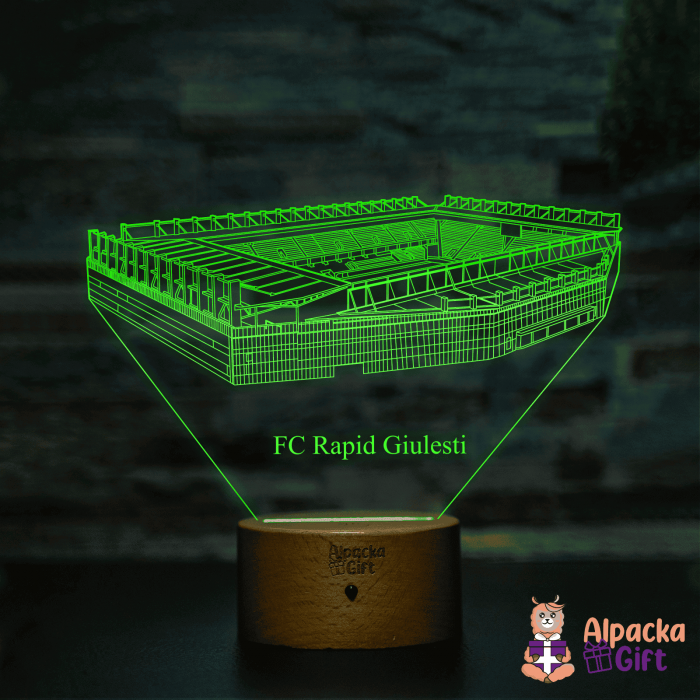 Lampă 3D - Stadion Giulești [6]