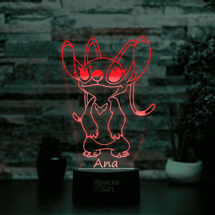 Lampă 3D - Stitch 2 [4]