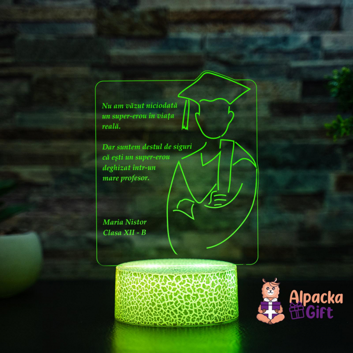 Lampa 3D Student [3]