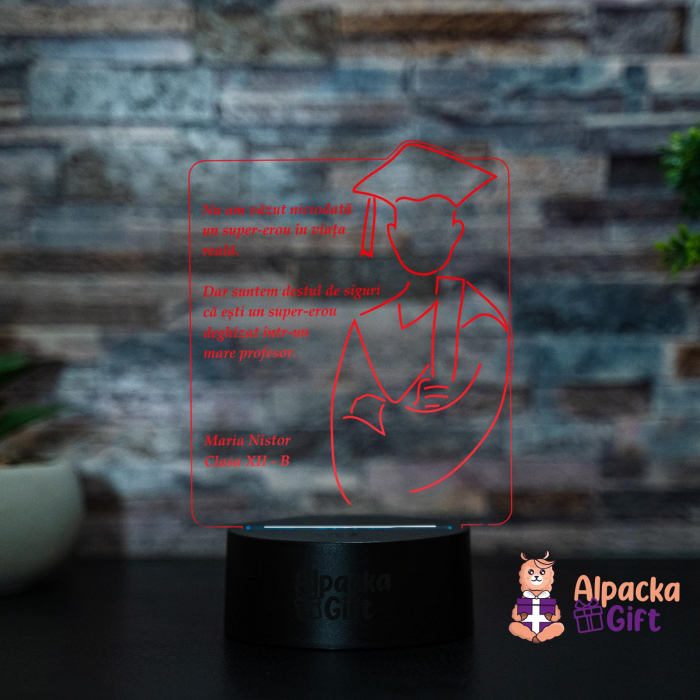 Lampa 3D Student [2]