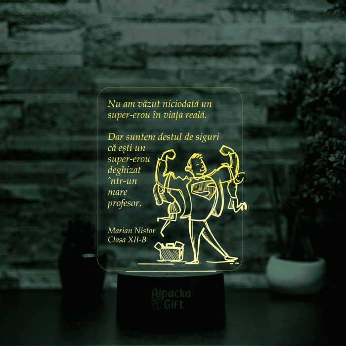 Lampa 3D Super Profesor [3]