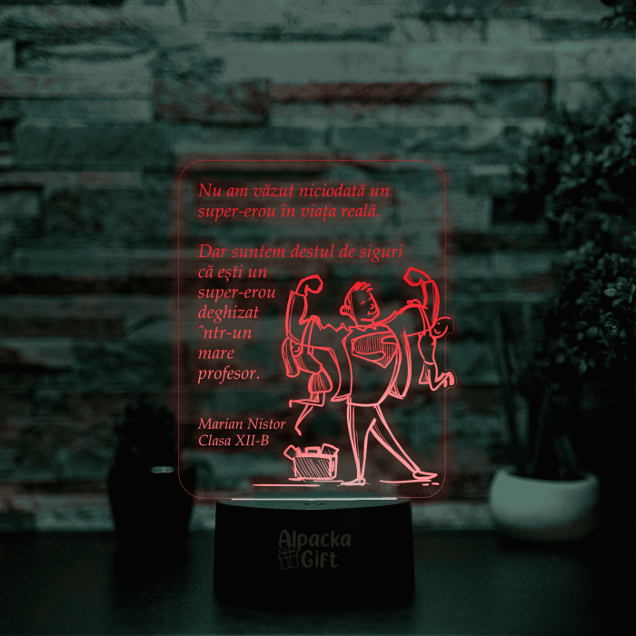 Lampa 3D Super Profesor [2]