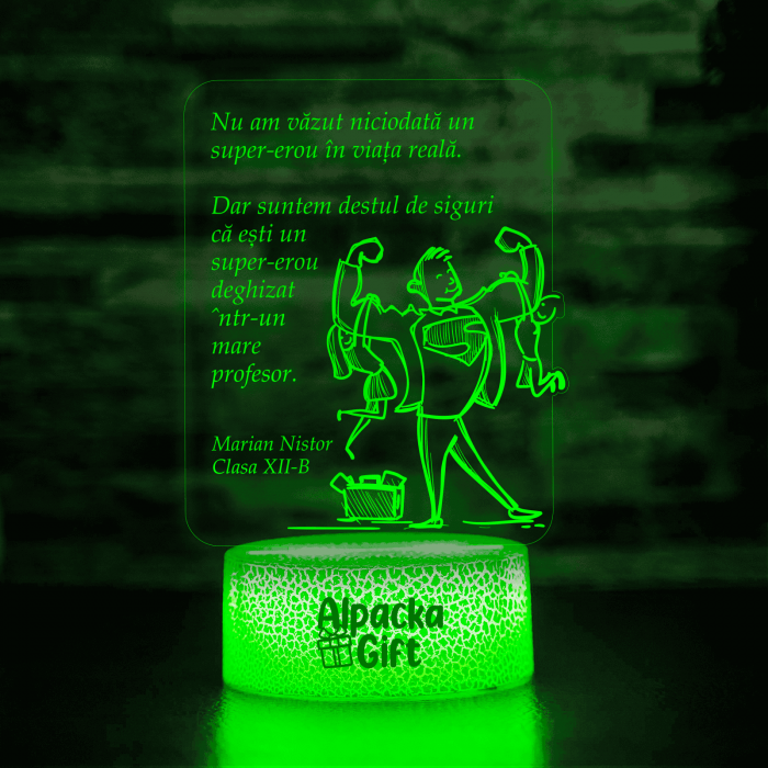 Lampa 3D Super Profesor [5]