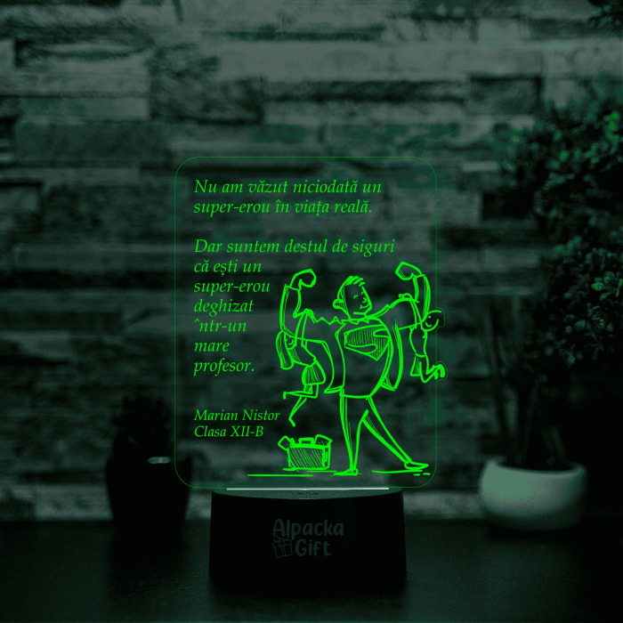 Lampa 3D Super Profesor [5]