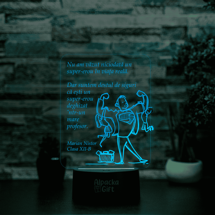 Lampa 3D Super Profesor [4]