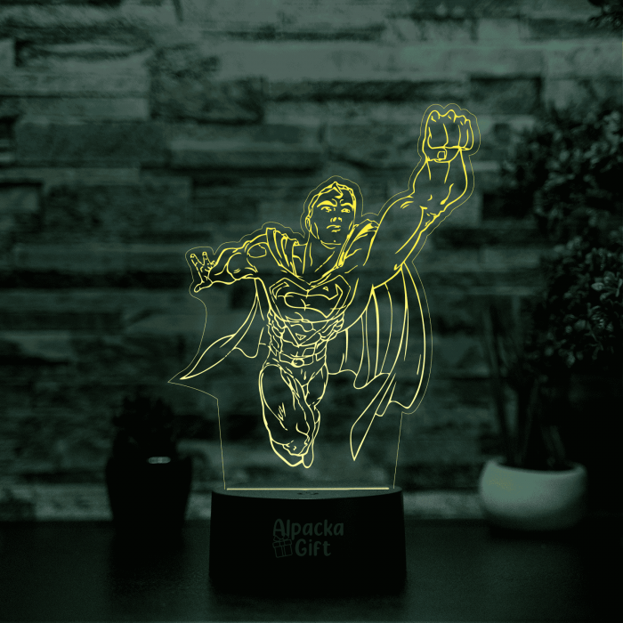 Lampa 3D - Superman 2 [3]