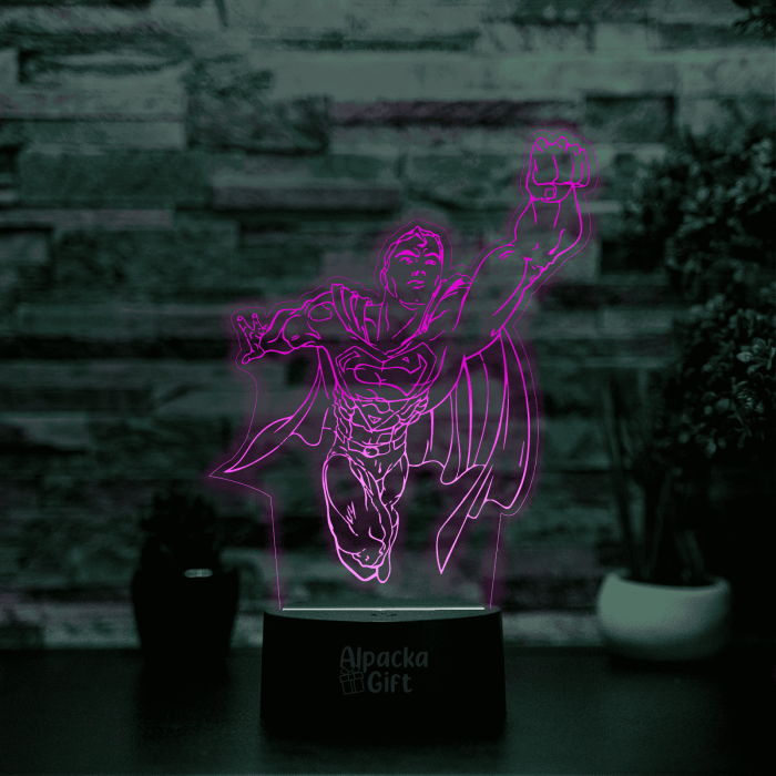 Lampa 3D - Superman 2 [4]