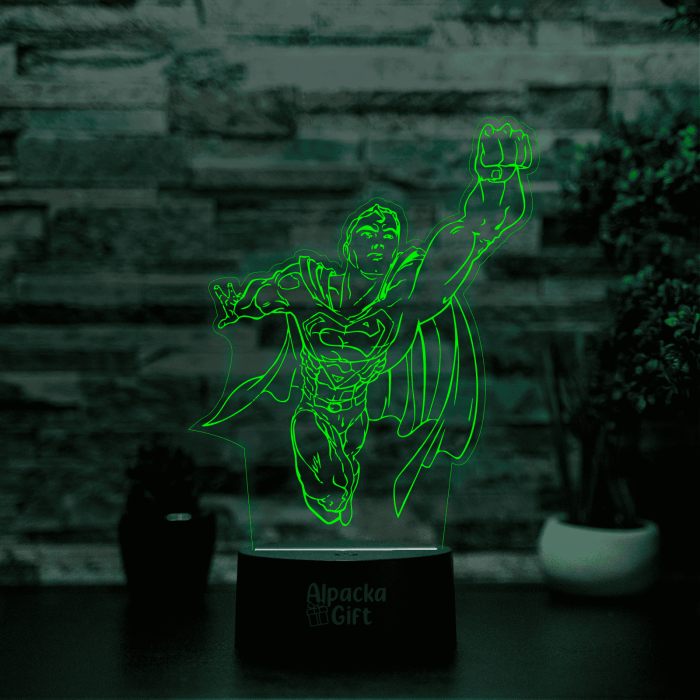 Lampa 3D - Superman 2 [5]