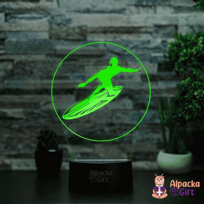 Lampă 3D - Surf [2]