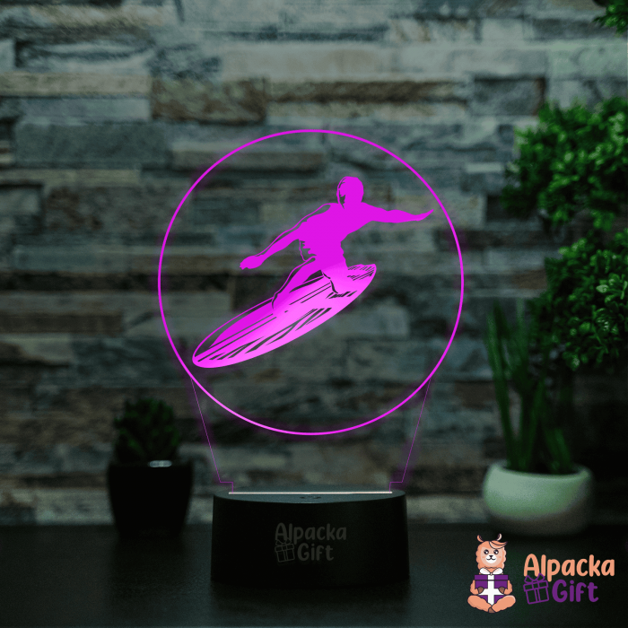 Lampă 3D - Surf [4]
