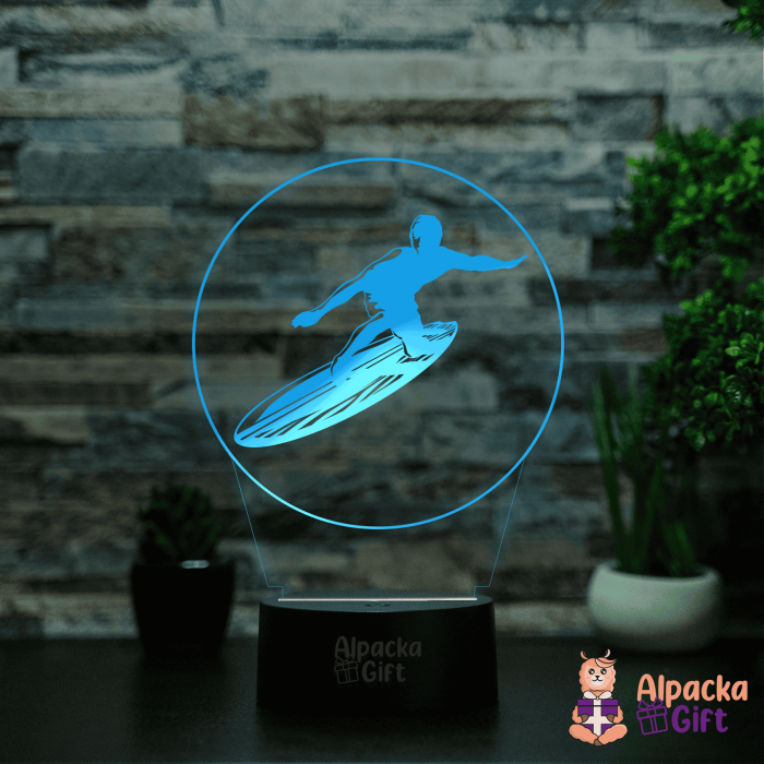 Lampă 3D - Surf [5]