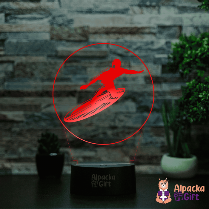 Lampă 3D - Surf [3]