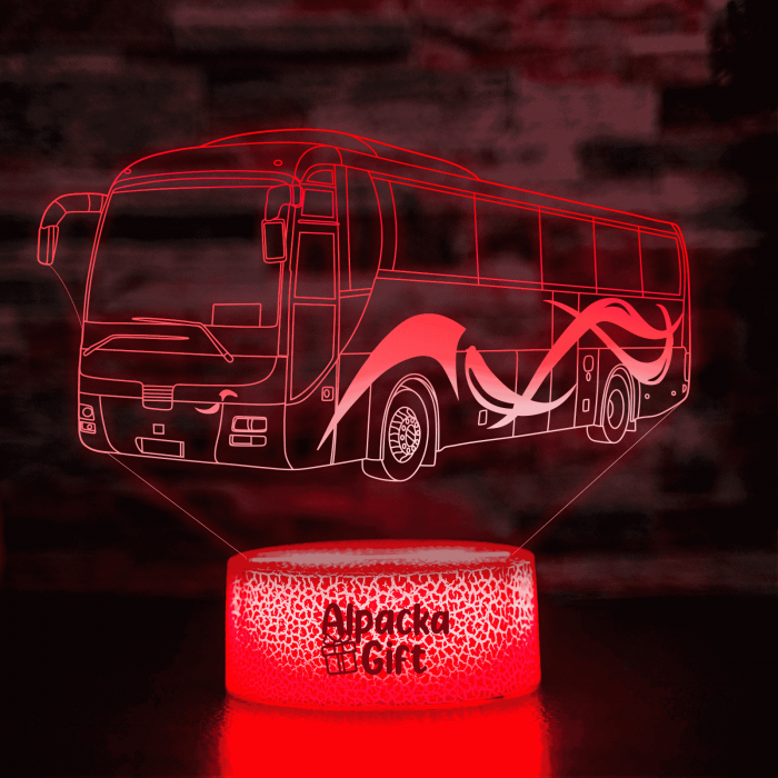 Lampă 3D - Autocar [5]