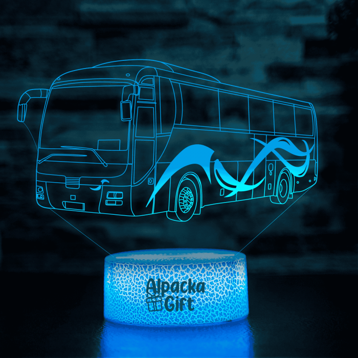 Lampă 3D - Autocar [2]