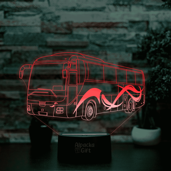 Lampă 3D - Autocar [4]