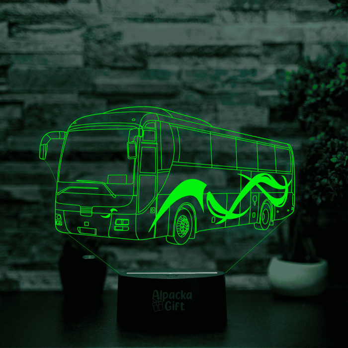 Lampă 3D - Autocar [5]