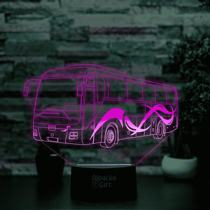 Lampă 3D - Autocar [3]