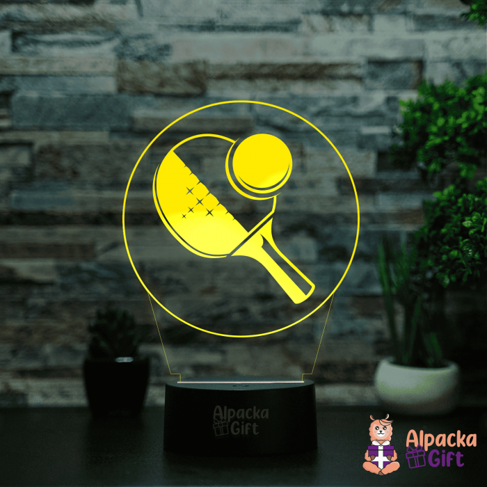 Lampă 3D - Tenis de Masă [5]