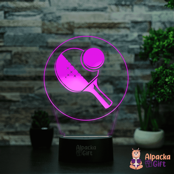 Lampă 3D - Tenis de Masă [4]